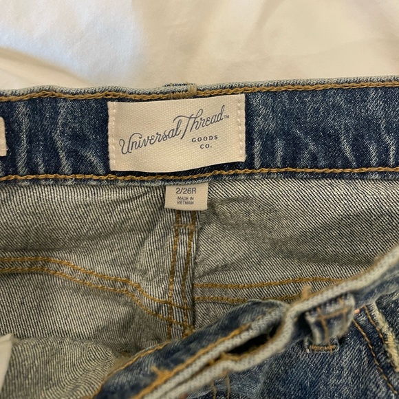 Universal Thread High Waisted Straight Jeans Size 2 - Picture 4 of 10